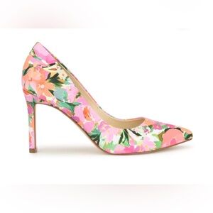 Nine West Floral Heels